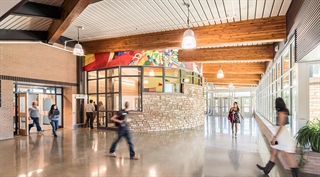 Education Lighting featuring a school hallway