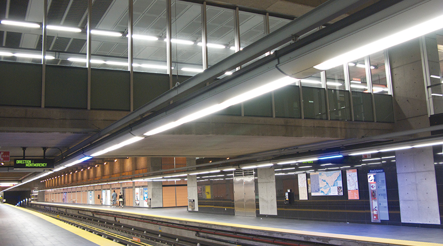 Transit and Platform Lighting Gallery