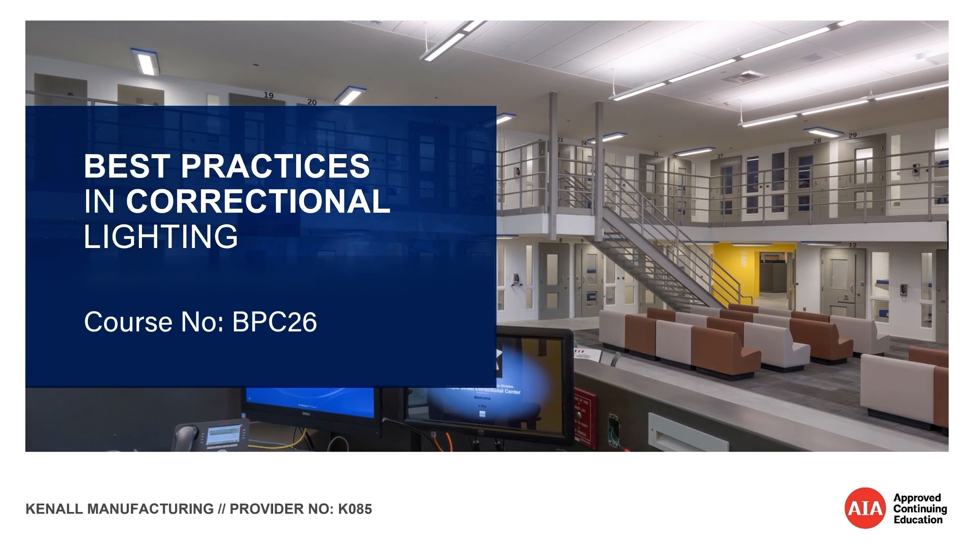 Best Practices in Security/Detention Lighting Course