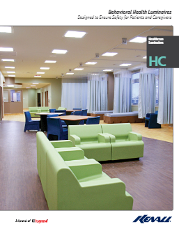 Behavioral Health Lighting Brochure Cover