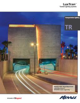 LuxTran Tunnel Lighting Brochure Cover
